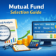 Mutual fund selection guide with key fund ratios and performance metrics